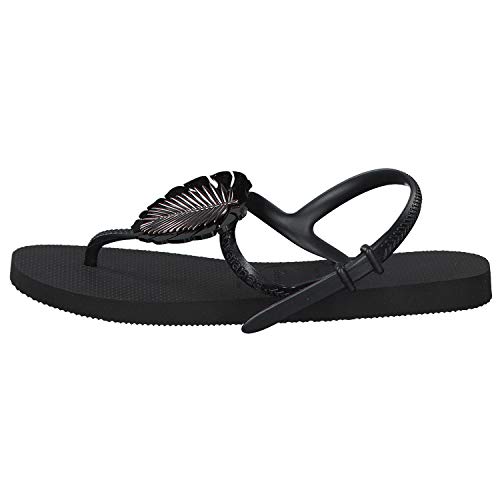 Havaianas 4141306.0090.F Chanclas Mujeres Negro 3738