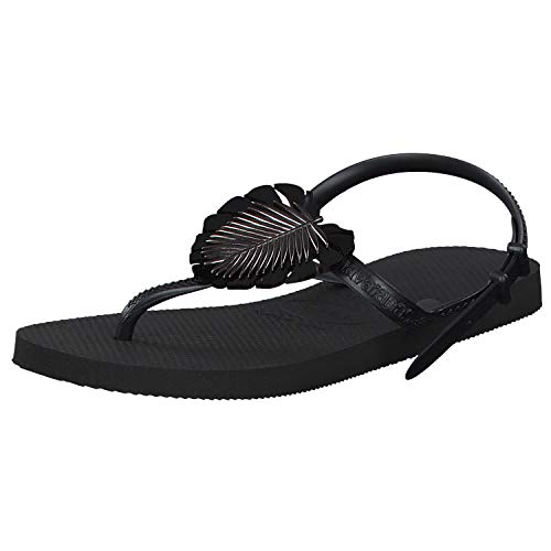 Havaianas 4141306.0090.F Chanclas Mujeres Negro 3738