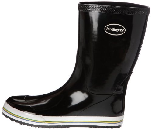 Havaianas Aqua Rain Boots, Botas de Goma Mujer, Negro (Black), 35 EU