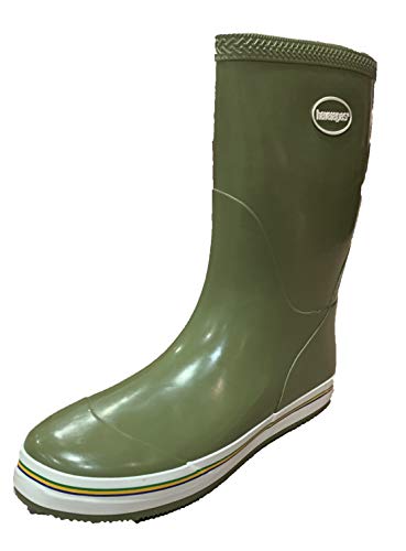 Havaianas Aqua Rain Boots, Botas Mujer, Verde (Dark Khaki), 35 EU