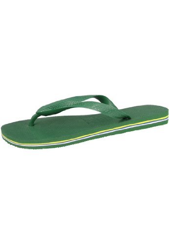 Havaianas Brasil, Chanclas Unisex Adulto, Verde (Amazonia Green), 43-44 EU