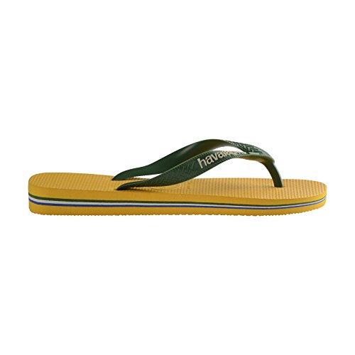 Havaianas Brasil Logo Chanclas Unisex adulto, Amarillo (Banana Yellow), 41/42 EU