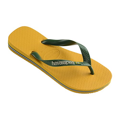 Havaianas Brasil Logo Chanclas Unisex adulto, Amarillo (Banana Yellow), 41/42 EU