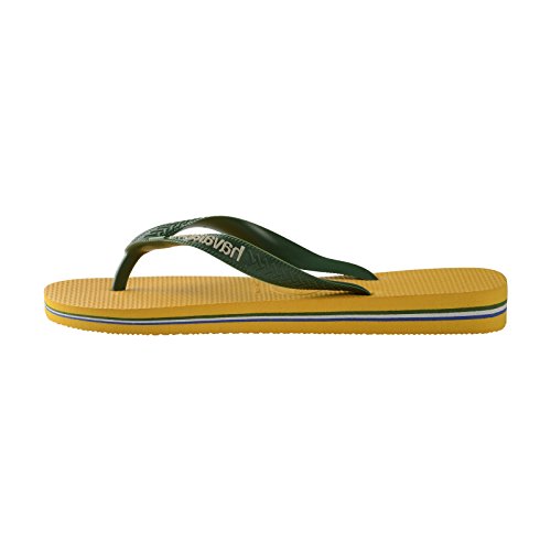 Havaianas Brasil Logo Chanclas Unisex adulto, Amarillo (Banana Yellow), 41/42 EU