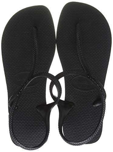 Havaianas Flash Urban, Sandalia Mujer, Multicolor (Black), 33 EU