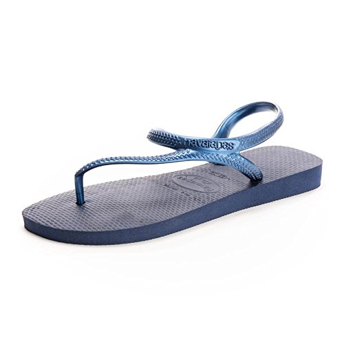 Havaianas Flash Urban, Sandalias de Talón Abierto para Mujer, Azul (Navy Blue), 35/36 EU
