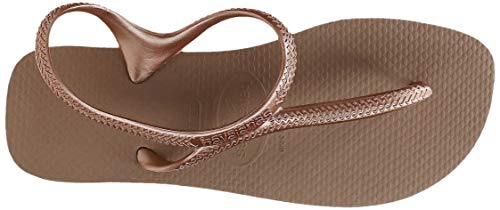 Havaianas Flash Urban, Sandalias para Mujer, Dorado (Rose Gold), 33/34 EU