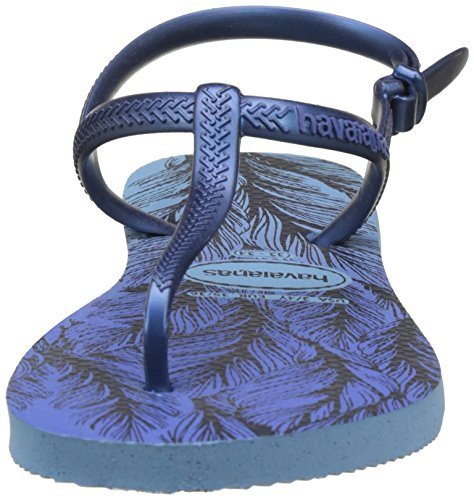 Havaianas Freedom Print, Sandalias Mujer, Azul (Lavender Blue), 33/34 EU