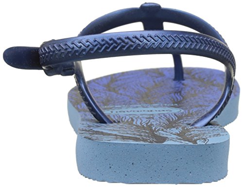 Havaianas Freedom Print, Sandalias Mujer, Azul (Lavender Blue), 33/34 EU