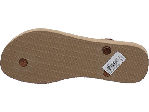 Havaianas Luna, Sandalias de Talón Abierto para Niñas, Dorado (Rose Gold/Rose Gold 5282), 31/32 EU