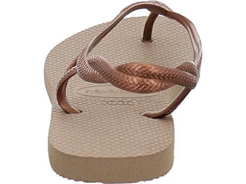 Havaianas Luna, Sandalias de Talón Abierto para Niñas, Dorado (Rose Gold/Rose Gold 5282), 31/32 EU