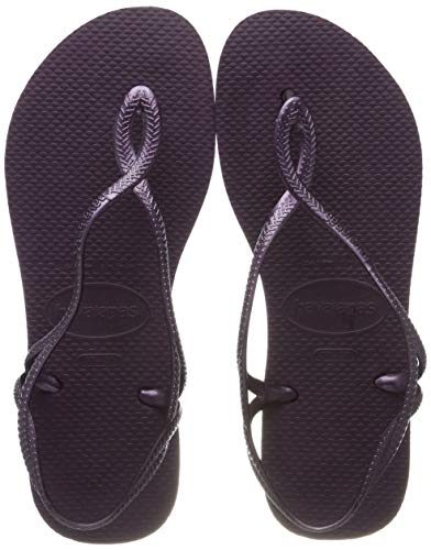 Havaianas Luna, Sandalias para Mujer, Morado (Aubergine), 33/34 EU