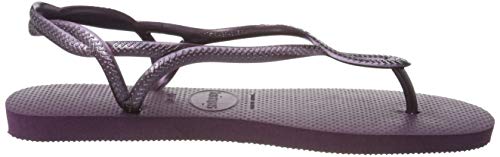 Havaianas Luna, Sandalias para Mujer, Morado (Aubergine), 33/34 EU