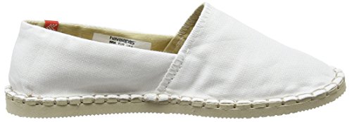 Havaianas Origine III, Alpargatas Unisex Adulto, Blanco (White), 35 EU