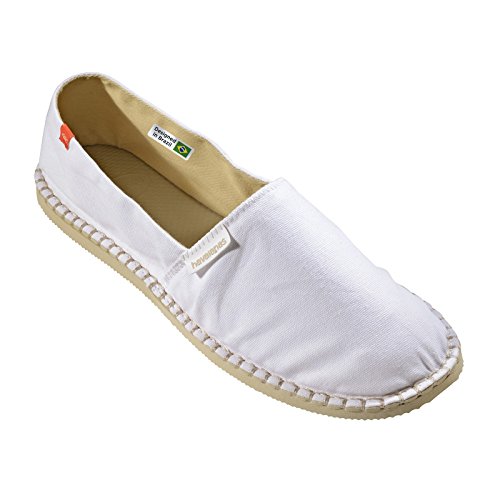 Havaianas Origine III, Alpargatas Unisex Adulto, Blanco (White), 38 EU