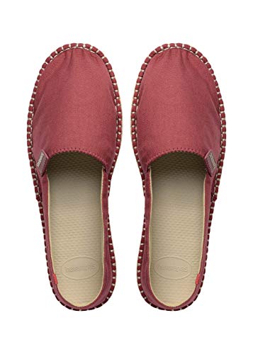 Havaianas Origine III, Alpargatas Unisex Adulto, Rojo (Red), 42 EU