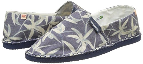 Havaianas Origine Orquidea, Alpargatas Unisex Adulto, Multicolor (Navy Blue), 43 EU