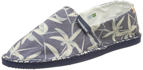 Havaianas Origine Orquidea, Alpargatas Unisex Adulto, Multicolor (Navy Blue), 43 EU