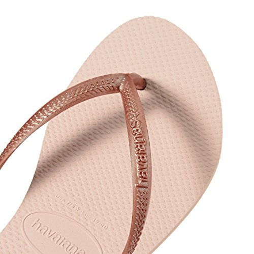 Havaianas Slim, Chanclas Mujer, Rosa (Ballet Rose), 37/38