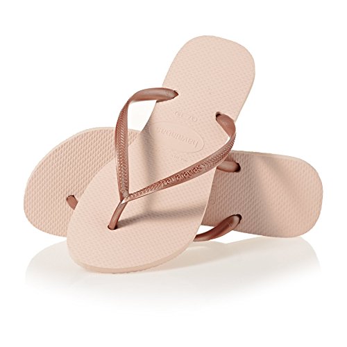 Havaianas Slim, Chanclas Mujer, Rosa (Ballet Rose), 37/38