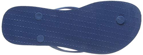 Havaianas Slim Flatform, Chanclas para Mujer, Azul (Blue 0057), 37/38 EU