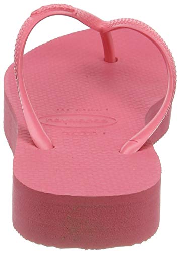 Havaianas Slim Flatform, Chanclas para Mujer, Rosa (Pink Porcelain 7600), 39/40 EU