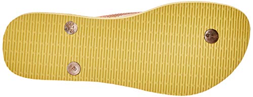 Havaianas Slim Tropical, Chanclas para Mujer, Multicolor (Lemon Yellow 7598), 37/38 EU