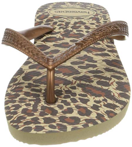 Havaianas Top Animals, Chanclas Mujer, Multicolor (Sand Grey/Dark Cooper 9413), 37/38 EU