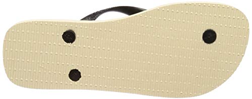 Havaianas Top Camu, Chanclas Unisex Adulto, Multicolor (Beige/Black), 39/40 EU