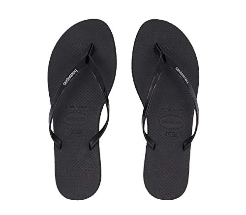 Havaianas You Metallic, Sandalias para Mujer, Negro (Black), 39/40 EU