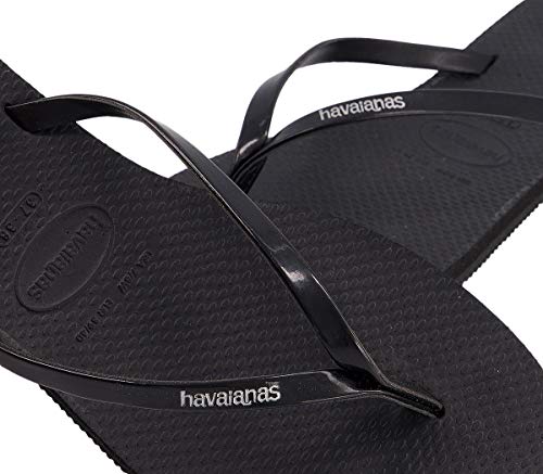 Havaianas You Metallic, Sandalias para Mujer, Negro (Black), 39/40 EU