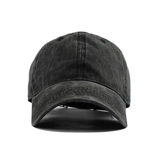 Hdadwy Unisex Yogi Bear y Boo Boo Cowboy Trucker Gorras Vintage Jeans Gorra de béisbol Vintage Ajustable Dad Hat Negro