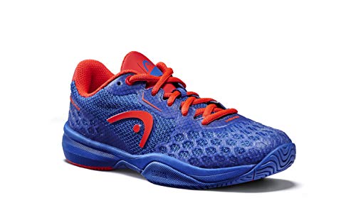 Head Revolt Pro 3.0 Jnr, Zapatillas de Tenis Unisex Adulto, Azul (Royal/Neon Red Ronr), 37.5 EU
