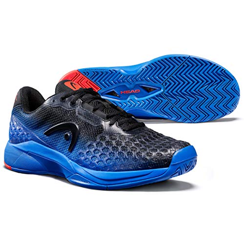 Head Revolt Pro 3.0, Zapatillas de Tenis Hombre, Anthracite/Royal Blue, 44.5 EU
