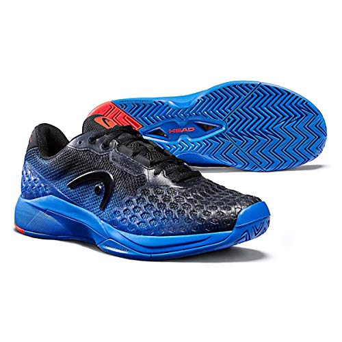 Head Revolt Pro 3.0, Zapatillas de Tenis Hombre, Anthracite/Royal Blue, 44.5 EU