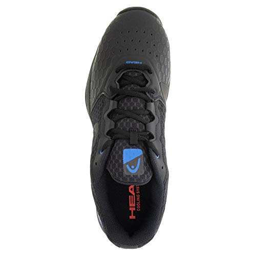 Head Revolt Team 3.5, Zapatillas de Tenis Hombre, Gris (Anthracite/Royal Blue Aero), 43 EU