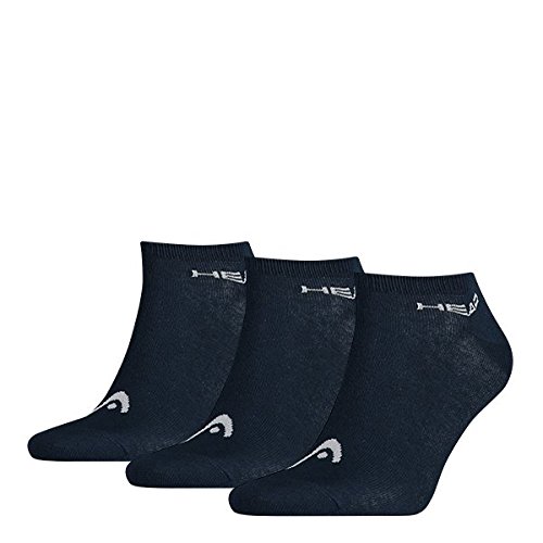 Head Sneaker 3p Unisex Calcetines, azul, 35/38 (Pack de 3) para Hombre