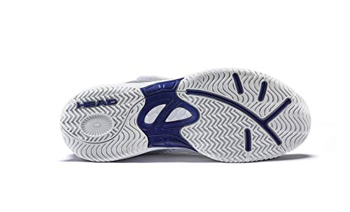 Head Sprint Velcro 3.0 Jnr, Zapatillas de Tenis Unisex Niños, Blanco (White/Midnight Navy Whmn), 33 EU