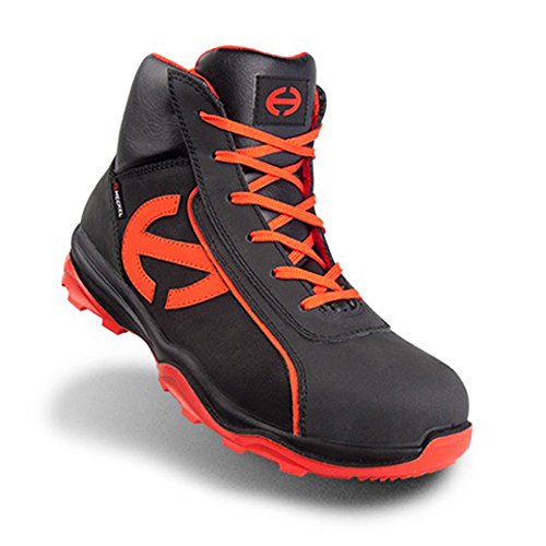 Heckel RUN-R 300 S3 SRC - Modernas botas de seguridad para el trabajo, ligera, 100% exentas de metales HIGH 45