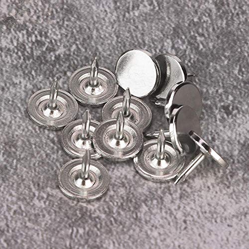 HEEPDD - Juego de 100 clavos para tapicería, redondos, antiguos, para muebles, muebles, muebles, clavos, surtidos, para decorar el sofá, zapatos, puertas, tapicería antigua