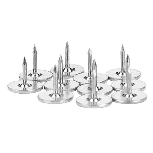 HEEPDD - Juego de 100 clavos para tapicería, redondos, antiguos, para muebles, muebles, muebles, clavos, surtidos, para decorar el sofá, zapatos, puertas, tapicería antigua