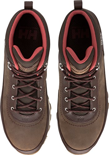 Helly Hansen Lifestyle Boots, Botas de Nieve Hombre, Marrón (Coffe Bean/Natura/Red), 41 EU