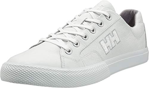 Helly Hansen W Fjord LV-2, Zapatillas de Deporte Mujer, Blanco (Off White/Silver Grey/11), 42 EU