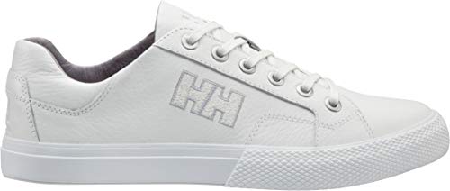 Helly Hansen W Fjord LV-2, Zapatillas de Deporte Mujer, Blanco (Off White/Silver Grey/11), 42 EU