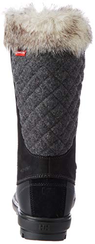Helly Hansen W Garibaldi VL, Botas de Moda Mujer, 991 Jet Negro/Jet Negro/CH, 37 1/3 EU