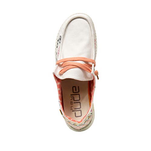 hey dude Mujeres Zapatos Planos Star White Blanco, (Star White) 12141-0165 | 39 EU Star White