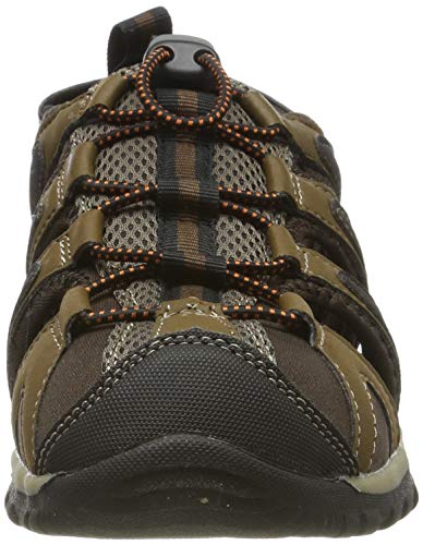 Hi-Tec Cove Breeze, Sandalias Punta Cerrada Hombre, Marrón (Chocolate/Brown/Burnt Orange 41), 44 EU