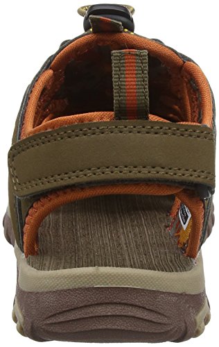 Hi-Tec Cove Jr, Sandalias de Senderismo Unisex Adulto, Marrón (Brown/Cinnamon/Core Gold), 38 EU