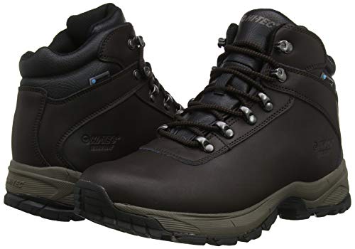Hi-Tec Eurotrek Lite WP Womens, Botas de Senderismo Mujer, Marrón (Dk Chocolate 41), 39 EU