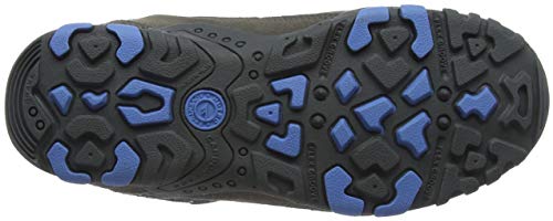 Hi-Tec Penrith Low Waterproof, Zapatillas de Senderismo Mujer, Gris (Grey/charcoal/cornflower), 38 EU (5 UK)